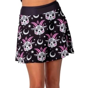 Too fast baby baphomet skirt